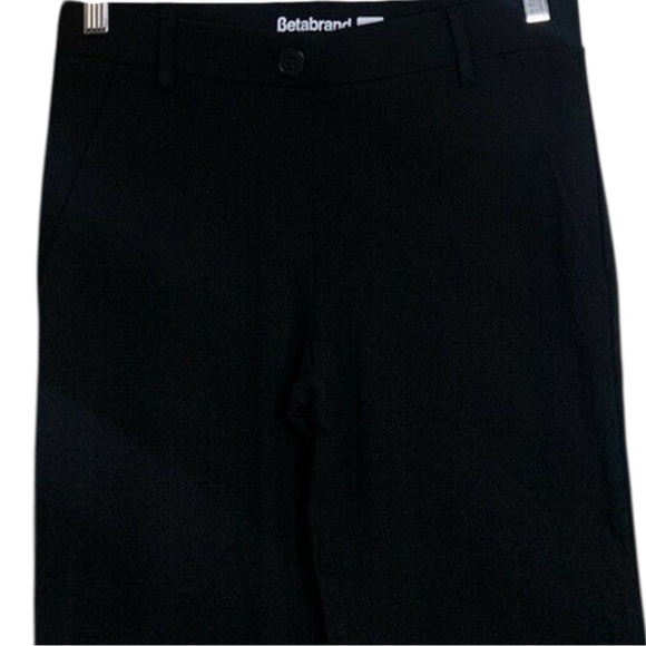 BETABRAND Classic Black Flared Bootcut Dress Yoga Pants 2XL LONG-- Career/Office - Picture 4 of 7